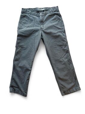 Carhartt Relaxed Fit Pants in Charcoal 38x30 see pics for measurements wear O28
